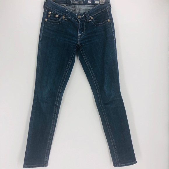 ✨Miss Me Bling Embellished Pockets Skinny Jeans - Picture 2 of 13